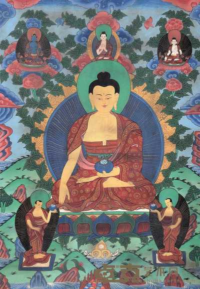 清代 唐卡 78×52cm